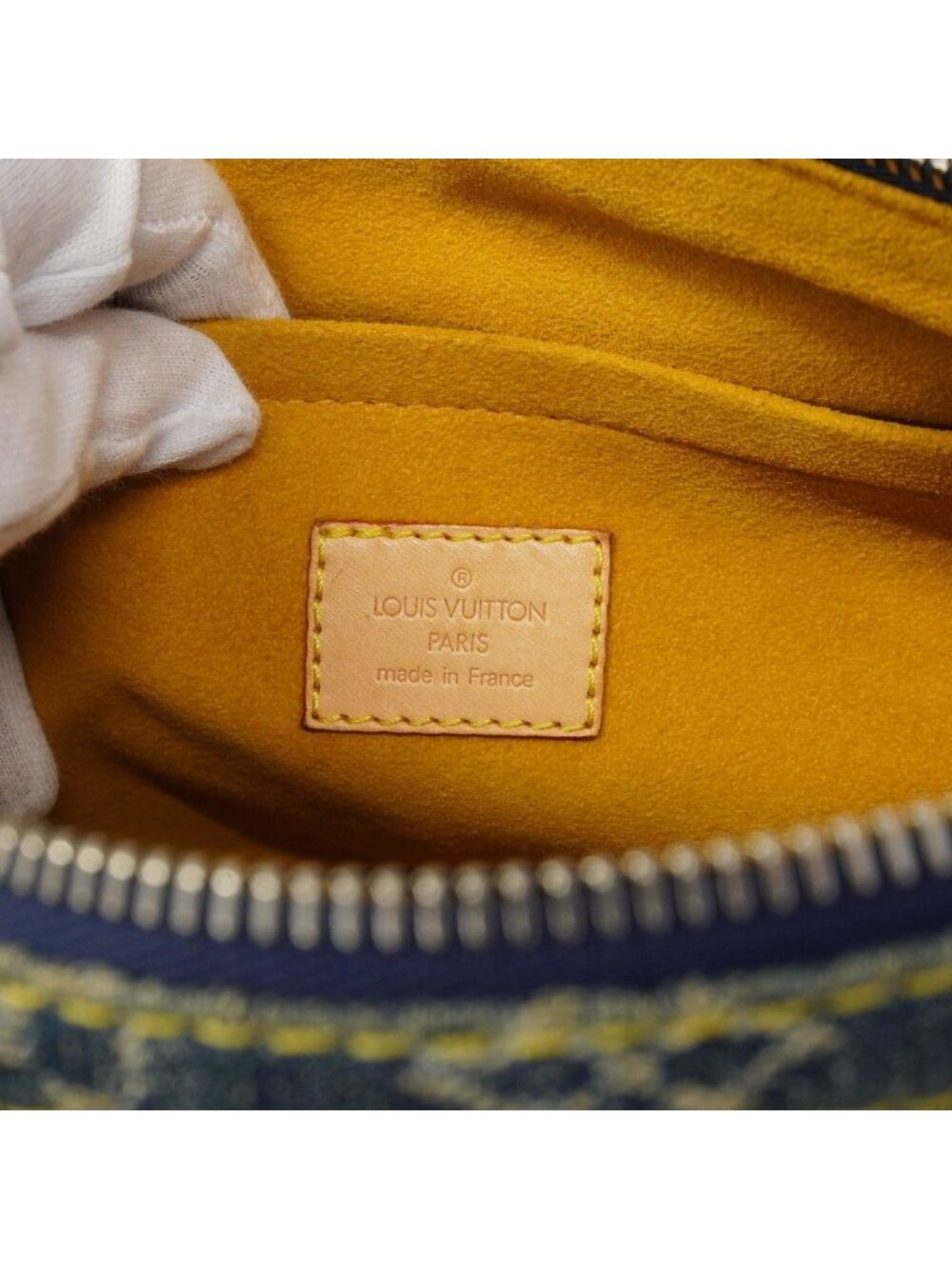 Louis Vuitton Handbag Monogram Denim Neo Speedy Blue - Picture 5 of 10